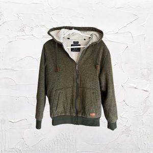 Buffalo David Bitton Green Fleece Lined 